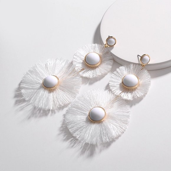 Anthropologie Jewelry - Fringe Drop Earrings